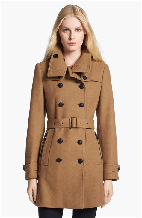 burberry wool coats womens|Burberry wool coat nordstrom.